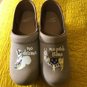 Llama dansko clogs